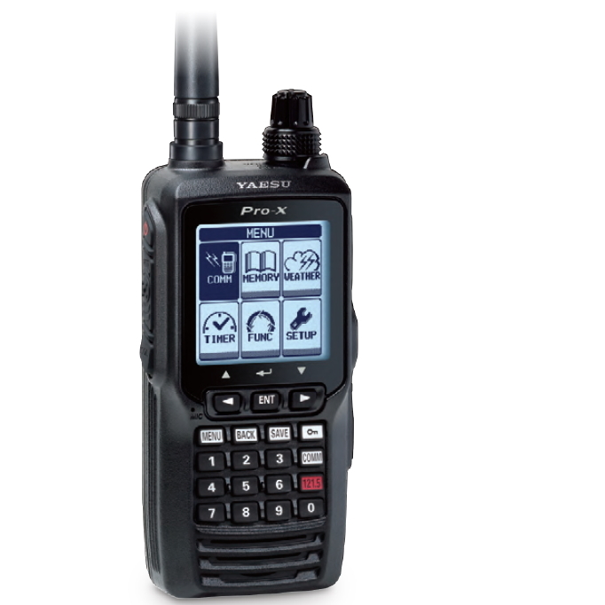 Yaesu VHF Handheld Com Radio w/Li-Ion Battery FTA-450L 