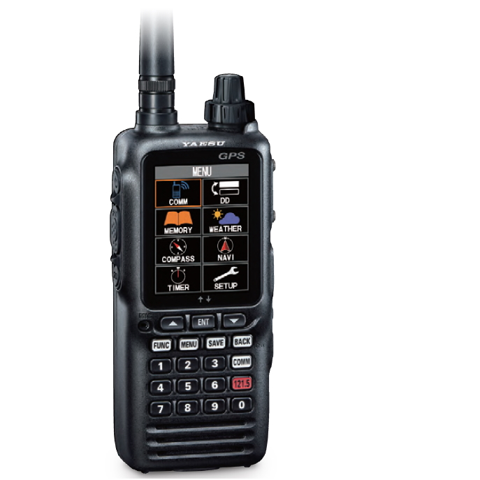Yaesu FTA-850L Airband 8.33kHz (COM/NAV/GPS/Bluetooth) Pilot World